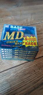 Basf colour maxima minidisc 5x nieuw, Cd's en Dvd's, Cassettebandjes, 2 t/m 25 bandjes, Ophalen of Verzenden, Met bewaardoos, rek of koffer