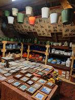 Emaille groene emmer, Antiek en Kunst, Antiek | Emaille, Ophalen