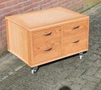 Lundia Ladekast ladeblok op zwenkwielen, Salontafel, Ophalen, Gebruikt, 50 tot 100 cm, 50 tot 100 cm