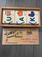 Houten Alfabet boekjes ABC, Kinderen en Baby's, Speelgoed | Houten speelgoed, Ophalen, Gebruikt, Overige typen