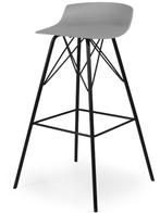 AL61 Partij nieuwe barkrukken – 168 stuks – wit & grijs, Ophalen, 5 krukken of meer, Alliance Benelux, Met voetsteun