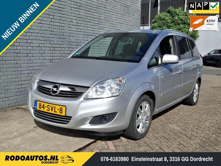 Opel Zafira 1.8 Cosmo 7-Pers. Voll. Onderhouden!, Auto's, Opel, Bedrijf, Zafira, ABS, Airbags, Airconditioning, Boordcomputer