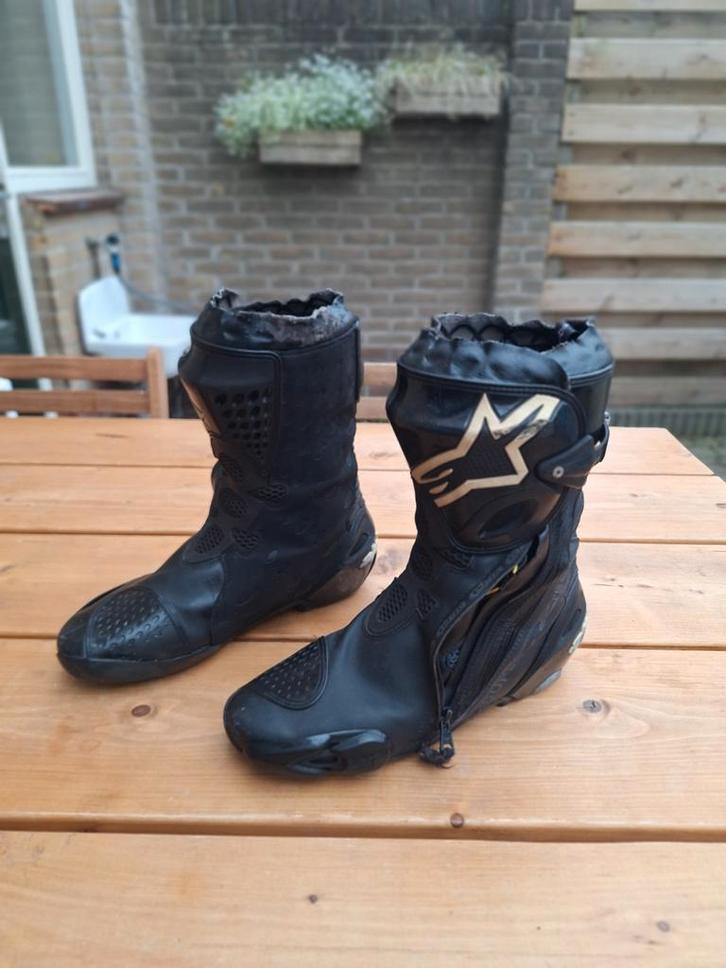 Alpinestars Tech-R Motorlaarzen Maat 44, Motoren, Kleding | Motorkleding, Laarzen, Heren, Tweedehands, Ophalen of Verzenden