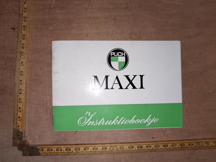 Puch Maxi instruktieboekje, Fietsen en Brommers, Handleidingen en Instructieboekjes, Zo goed als nieuw, Ophalen of Verzenden