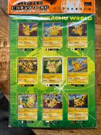 Pikachu pokemon world green sealed 2010 tcg, Ophalen of Verzenden, Nieuw, Meerdere kaarten, Foil