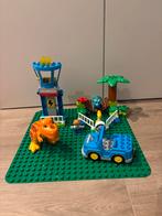 Lego duplo jurassic en dino set incl grondplaat, Kinderen en Baby's, Speelgoed | Duplo en Lego, Ophalen of Verzenden, Gebruikt