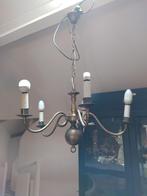 koperen kroonluchter messing kroon luchter hanglamp, Antiek en Kunst, Antiek | Lampen, Ophalen of Verzenden