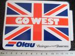 sticker Olau logo vlissingen sheerness go west, Verzenden, Zo goed als nieuw, Bedrijf of Vereniging