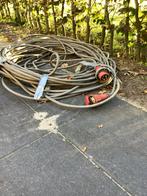 Krachtstroomkabel met Stekkers, Doe-het-zelf en Verbouw, Elektra en Kabels, Ophalen of Verzenden, Gebruikt, Kabel of Snoer