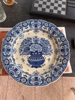 Delfts Blauw Herdenkingsbord Bevrijdingsjaar 1945  Handgesch, Antiek en Kunst, Antiek | Wandborden en Tegels, Ophalen