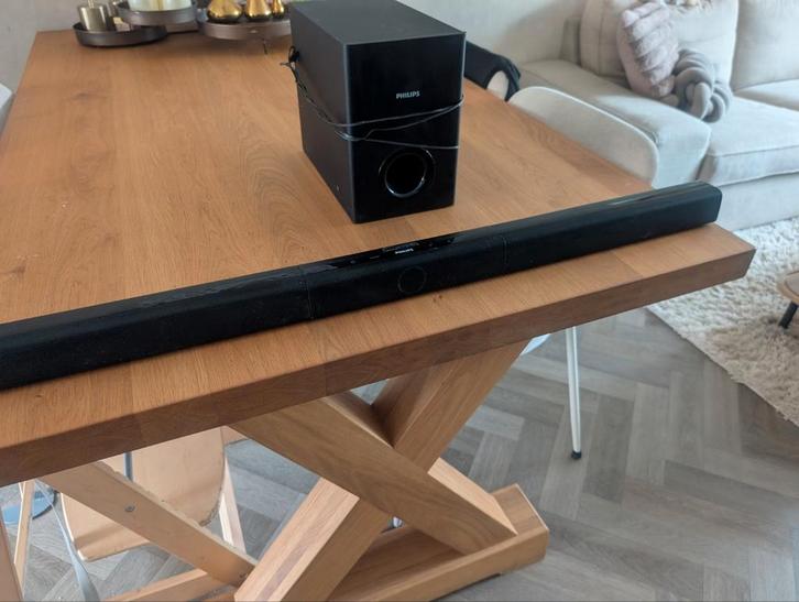 Philips Soundbar met Subwoofer - Top Geluid!, Audio, Tv en Foto, Soundbars, Gebruikt, Bluetooth, Met externe subwoofer, Ophalen