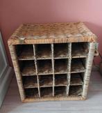 Aangeboden Riviera Maison rattan wijnrek, Ophalen, Zo goed als nieuw, Minder dan 50 cm