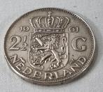 Koningin Juliana zilveren 2 1/2 gulden 1961, Verzenden, Koningin Juliana, 2½ gulden, Zilver