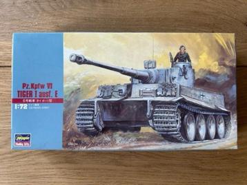 1:72 1/72 Hasegawa Pz.Kpfw VI Tiger I ausf. E beschikbaar voor biedingen