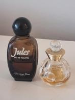 Christian Dior Jules en Dolce vita parfums, Verzamelen, Parfumverzamelingen, Ophalen of Verzenden, Miniatuur, Zo goed als nieuw
