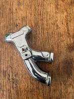 Edelbrock spruitstuk voor dubbele carburateurs Harley Evo, Ophalen of Verzenden, Gebruikt