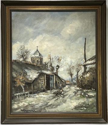139. Olieverfschilderij, H.C. Kranenburg, 1950 beschikbaar voor biedingen
