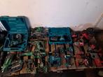 Gereedschap set Milwaukee, Makita, Hikoki, Doe-het-zelf en Verbouw, Ophalen of Verzenden, Gebruikt