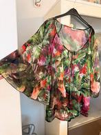 Zomerse tuniek met tropische print maat 52 Miss Etam, Overige kleuren, Blouse of Tuniek, Ophalen of Verzenden, Zo goed als nieuw
