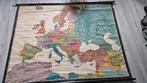 School wandkaart Europa., Antiek en Kunst, Antiek | Schoolplaten, Ophalen, Aardrijkskunde