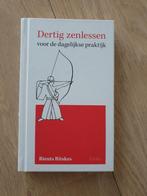 Rients Ritskes - Dertig Zenlessen HC, Boeken, Esoterie en Spiritualiteit, Zo goed als nieuw, Achtergrond en Informatie, Spiritualiteit algemeen