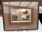 Litho - Dood van Jan de Bakker, Antiek en Kunst, Ophalen