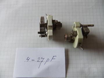 Draai Condensator 4 - 27 pF beschikbaar voor biedingen