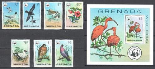 Complete WWF set postzegels Grenada jaar 1978, Postzegels en Munten, Postzegels | Thematische zegels, Postfris, Dier of Natuur