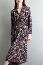 Vintage Liberty stijl midi blouse jurk S, Overige kleuren, Ophalen of Verzenden, Zo goed als nieuw, Vintage
