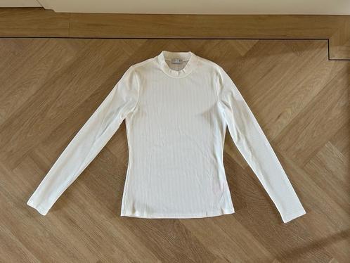 Z.g.a.n. Longsleeve top met fijne rib, Loavies, wit, maat S, Kleding | Dames, Tops, Zo goed als nieuw, Maat 36 (S), Wit, Lange mouw