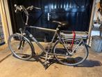 Herenfiets elektrisch, Fietsen en Brommers, Minder dan 30 km per accu, Gebruikt, Minder dan 47 cm, Ophalen