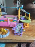 Setje little People vouwwagen en auto . Zgs., Ophalen, Zo goed als nieuw