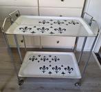Vintage serveerwagen, trolley opklapbaar, Ophalen, Huis en Inrichting