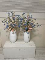 Vaas Bloemen pastel kleur 2 x, Huis en Inrichting, Ophalen, Nieuw