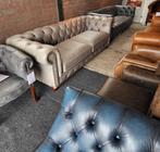 Chesterfield bank model Jill v Delta Chesterfield Collection, Ophalen, Gebruikt, Chesterfield, 75 tot 100 cm