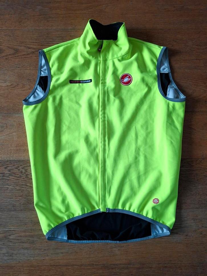 Castelli Gabba Fietsjas XL, Fietsen en Brommers, Fietsaccessoires | Fietskleding, Zo goed als nieuw, Bovenkleding, XL, Ophalen of Verzenden