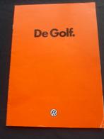 folder Volkswagen De Golf 1981 – Nederlands, Ophalen of Verzenden, Zo goed als nieuw, Volkswagen