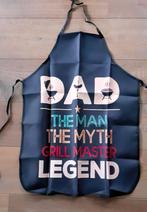 Schort voor vader, Ophalen of Verzenden, Nieuw, Zwart, Schort