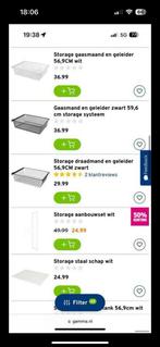 Partij NIEUWE Mandjes Draadmandjes Gaasmand 75% goedkoper, Ophalen, Nieuw