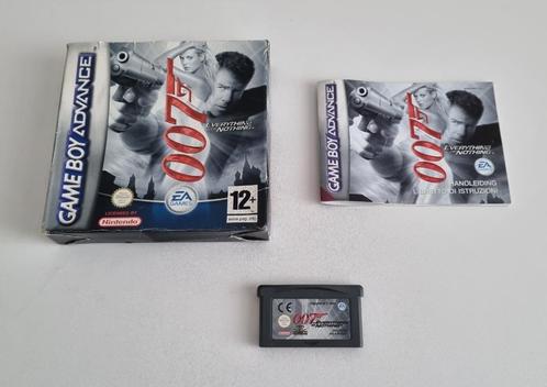 007 Everything Or Nothing Nintendo Game Boy Advance GBA Game, Spelcomputers en Games, Games | Nintendo Game Boy, Gebruikt, Ophalen of Verzenden