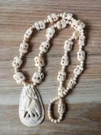 Vintage uitgesneden olifant ketting., Ophalen of Verzenden, Zo goed als nieuw, Overige materialen