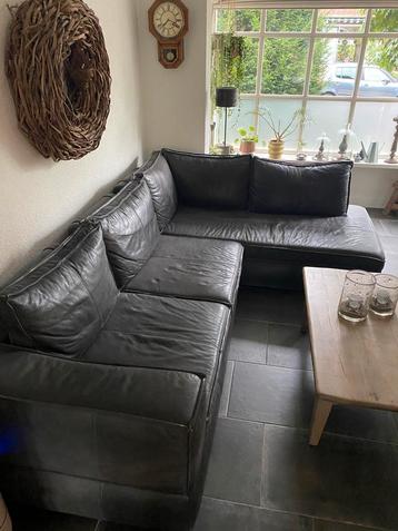 Leren Hoekbank - Stijlvol en Comfortabel beschikbaar voor biedingen