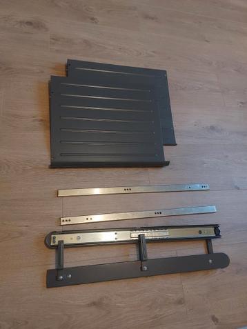 Ikea Pax schoenenrek - uittrekbaar, donkergrijs - afbeelding 1