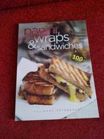 Panini's, wraps & sandwiches 100 recepten 9789036636490, Boeken, Kookboeken, Ophalen of Verzenden, Zo goed als nieuw