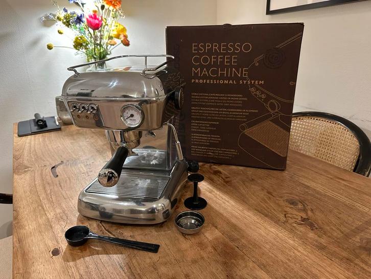 Ascaso Dream Espressomachine, Witgoed en Apparatuur, Koffiezetapparaten, Gebruikt, Gemalen koffie, Espresso apparaat, 2 tot 4 kopjes