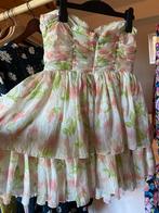 H&M Bloemenjurkje Maat 36, Kleding | Dames, Ophalen of Verzenden, Zo goed als nieuw, Roze, Maat 36 (S)