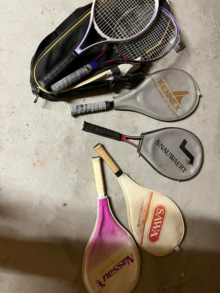 Tennis rackets, Sport en Fitness, Tennis, Ophalen, Gebruikt, Racket