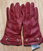 H&m leren handschoenen Maat s, H&M, Verzenden, Zo goed als nieuw, Maat 36 (S)