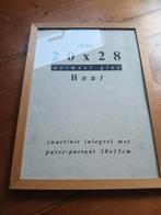 Houten fotolijst 20x28, Ophalen of Verzenden, Gebruikt