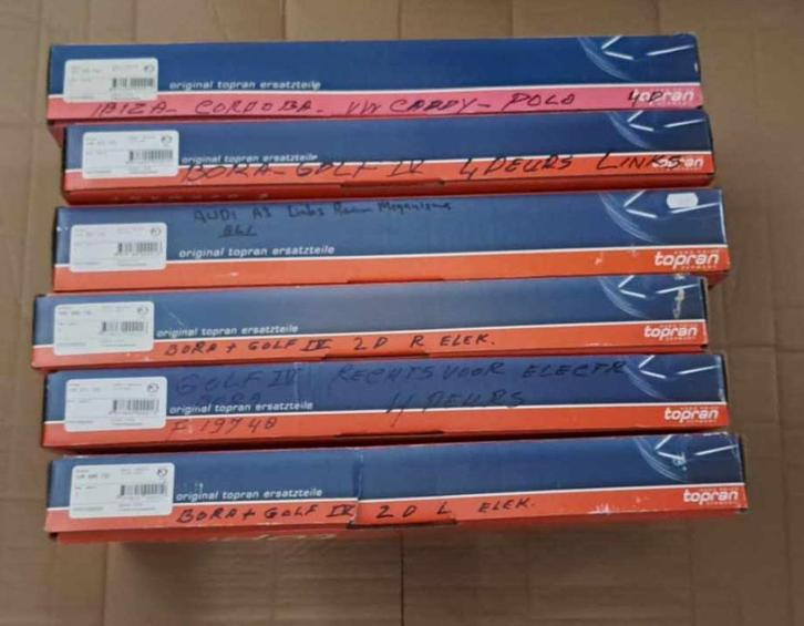 Raam mechanisme VW Golf Bora Polo Audi A3 SEAT electrisch, Auto-onderdelen, Ruiten en Toebehoren, Alfa Romeo, Amerikaanse onderdelen